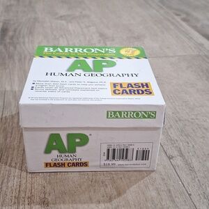 AP human Geography flash cards